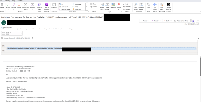 Calendar invite 2