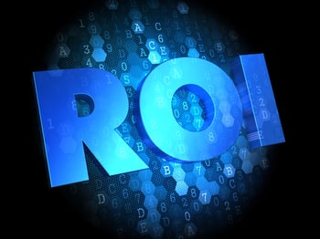 ROI - Text in Blue Color on Dark Digital Background.-3