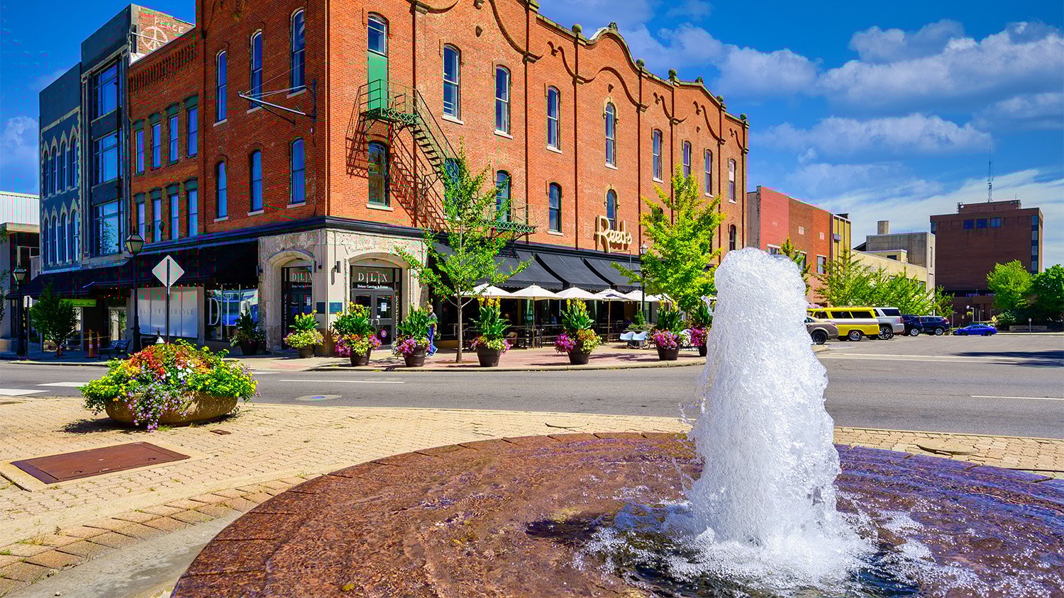 downtown Mansfield