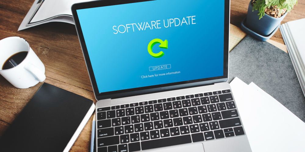 software-update-website-webpage-networking-concept